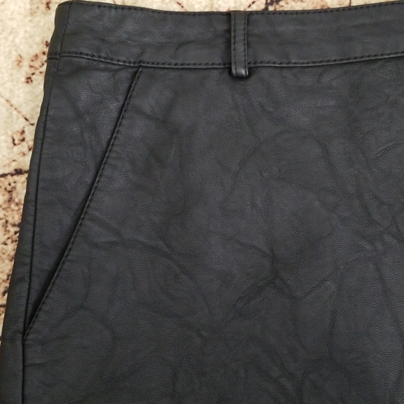 I ❤ Ronson leather-ette mini skirt - Picture 4 of 7